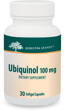 Ubiquinol 100mg - 30 softgels By Genestra Brands