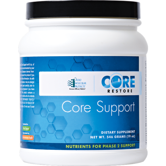 Core Support by Ortho Molecular French Vanilla 525 grams ( 18.5 oz. / 1 lb. 2.5 oz.  )