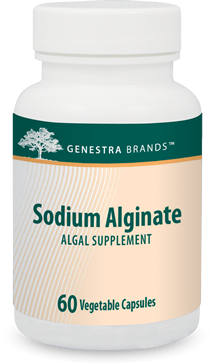 Sodium Alginate - 60 Capsules By Genestra Brands