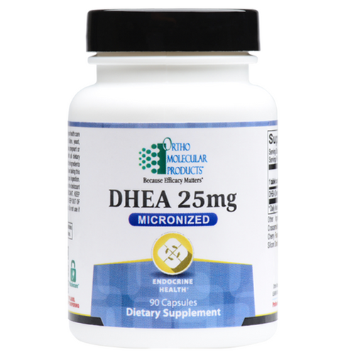 DHEA 25mg by Ortho Molecular 90 capsules