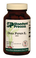 Okra Pepsin E3 by Standard Process  150 Capsules