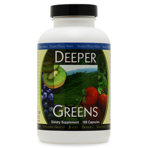 Deeper Greens Capsules by Ortho Molecular 180 capsules