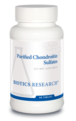 Purified Chondroitin Sulfates by Biotics Research Corporation  90 Tablets