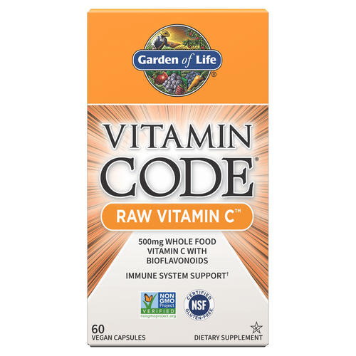 Vitamin Code Raw Vitamin C By Garden of Life  60 vcaps