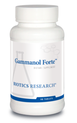 Gammanol Forte with FRAC®  By Biotics Research Corporation 90 Tablets