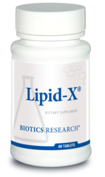 Lipid-X®  By Biotics Research Corporation 60 Tablets