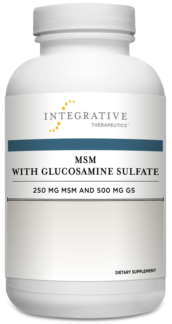 MSM with Glucosamine Sulfate - 180 Capsule By Integrative Therapeutics