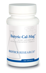 Butyric-Cal-Mag by Biotics Research Corporation 180 Capsules