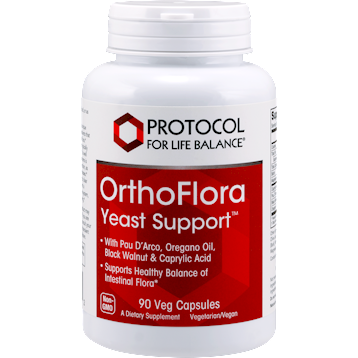 Ortho Flora Yeast Support by Protocol for Life Balance 90 vcaps