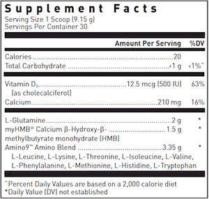 Muscle Protect with HMB by Douglas Laboratories 275g (30 servings)