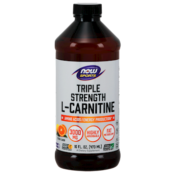 Liquid L-Carnitine 3000 mg by Now 16 fl oz