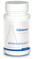 Gluterase by Biotics Research Corporation  60 Tablets