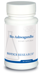 Bio-Ashwagandha By Biotics Research Corporation  60 Capsules