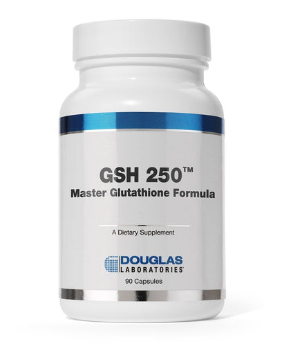 GSH 250 Master Glutathione Formula by Douglas Laboratories 90 Capsules