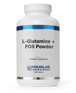 L-Glutamine + FOS Powder by Douglas Laboratories 250 Grams