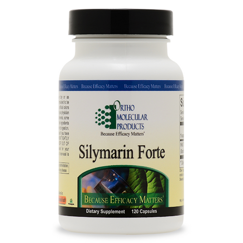 Silymarin Forte 120 Count by Ortho Molecular