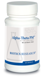 Alpha Theta PM by Biotics Research 60 capsules