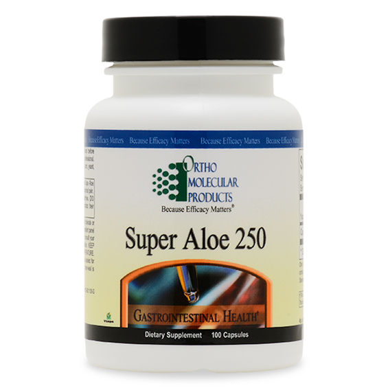 Super Aloe 250  by Ortho Molecular 100 Count