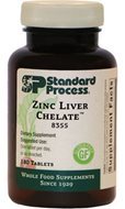 Zinc Liver Chelate by Standard Process 180 Tablets