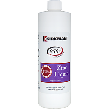 Zinc Liquid By Kirkman Labs 16 fl oz