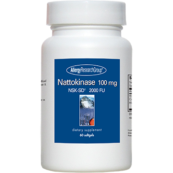 Nattokinase 100 mg By Allergy Research Group 60 gels