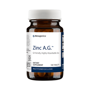 Zinc A.G. by Metagenics 180 Tablets