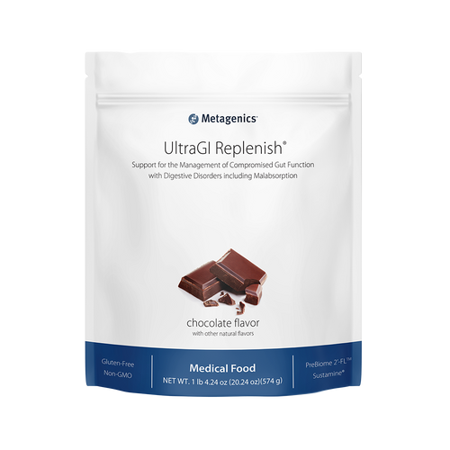 UltraGI Replenish® Chocolate by Metagenics 14 Servings 1 lb 3.54 oz (19.25 oz) (546 g)