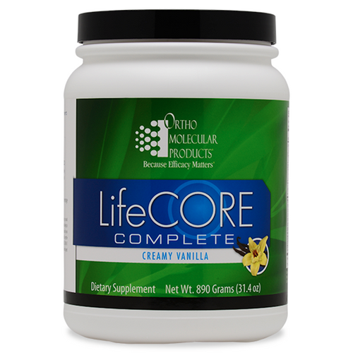 LifeCORE Complete- Creamy Vanilla by Ortho Molecular 1 lb. 7.4 oz ( 23.4 oz. ) 662 g