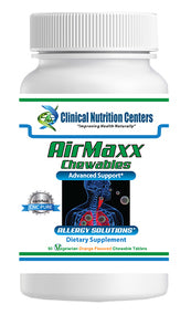 Air Maxx Chewables by Clinical Nutrition Centers 90 vegetarian chewable tablets (Best By: January 2020)