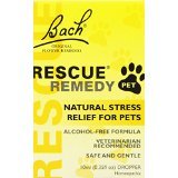 Rescue Remedy Natural Stress Relief for Pets by Bach 0.35 oz