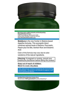 BetaZyme by Clinical Nutrition Centers 120 Capsules