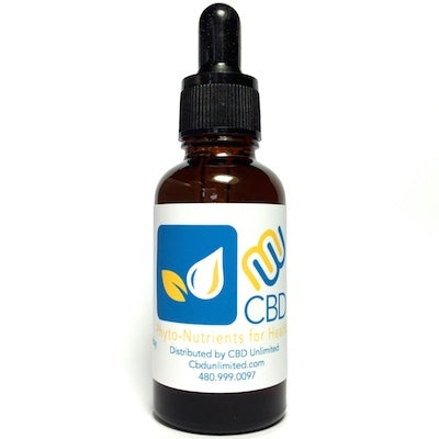 Hemp Oil by CBD Unlimited 30 ml 750 mg CBD Natural Flavor ( Cannabinoids )