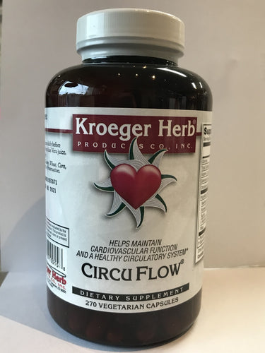 CircuFlow by Kroeger Herb 270 Vege capsules