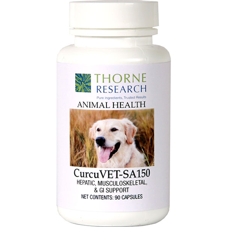 CurcuVET-SA150 Soy Free - 90 Count By Thorne Research