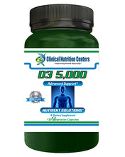 D3 5000 by Clinical Nutrition Centers 120 Vege Capsules