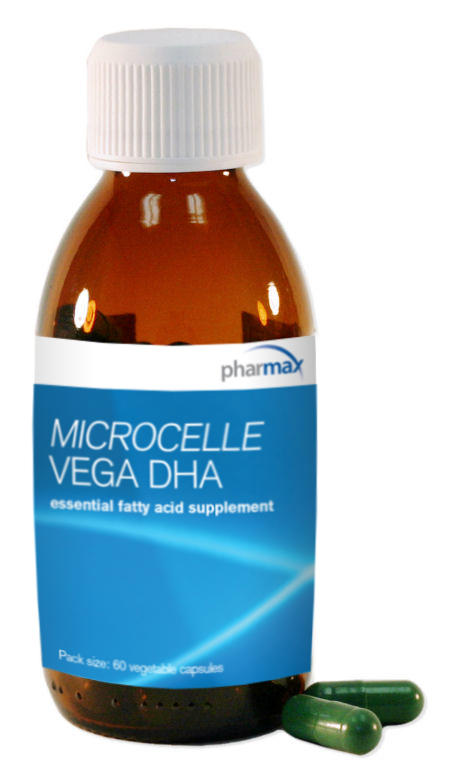 MicroCelle Vega DHA Capsules - 60 Capsules By Pharmax