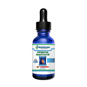 Full Spectrum Hemp Oil by Clinical Nutrition Centers Cinnamon Flavor 1 oz ( 30 ml )