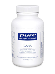 GABA by Pure Encapsulations 700 mg  120 vcaps