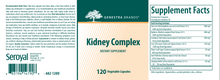 Kidney Complex by Genestra 120 VegeCapsules