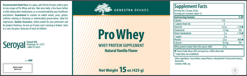Pro Whey - 15 oz By Genestra Brands