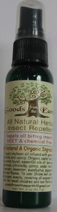 All Natural Herbal Insect Repellent  by Goods From The Earth 2oz