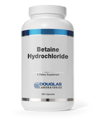 Betaine Hydrochloride by Douglas Laboratories 250 Capsules