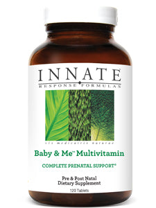 Baby & Me Multivitamin by Innate Response Formulas  120 Tablets