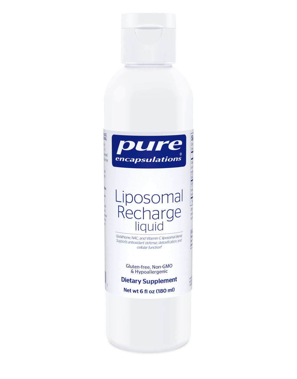 Liposomal Recharge Liquid 6 fl oz By Pure Encapsulations