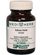 Coleus Forte by MediHerb 60 Tablets