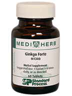 Ginkgo Forte by MediHerb 60 Tablets