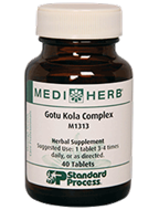 Gotu Kola Complex by MediHerb 120 Tablets