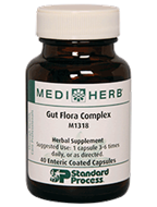 Gut Flora Complex by MediHerb 40 Tablets