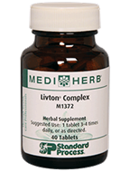 Livton Complex by MediHerb 120 Tablets