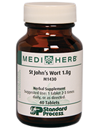 St. John's Wort by MediHerb 40 tablets (Best By Date: October 2019)